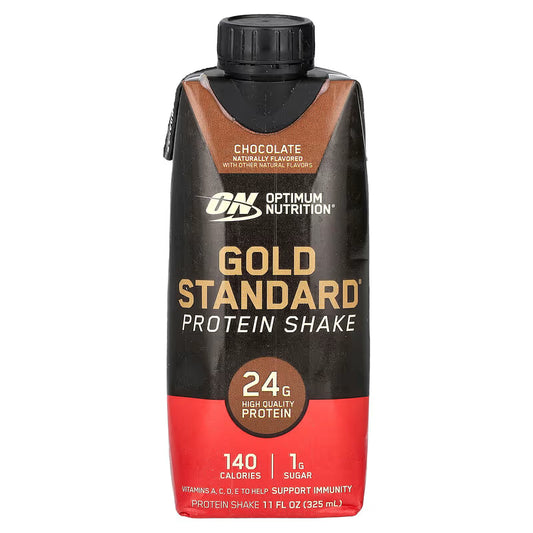 Optimum Nutrition, 金標準®蛋白質奶昔，protein shake ，每盒 11 液量盎司（325 毫升）