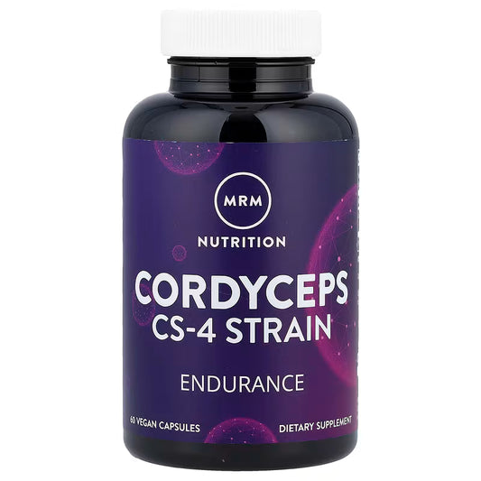 MRM Nutrition Cordyceps CS-4 冬蟲夏草 60粒 750mg | 提升耐力 增強體能 支援免疫 呼吸系統健康