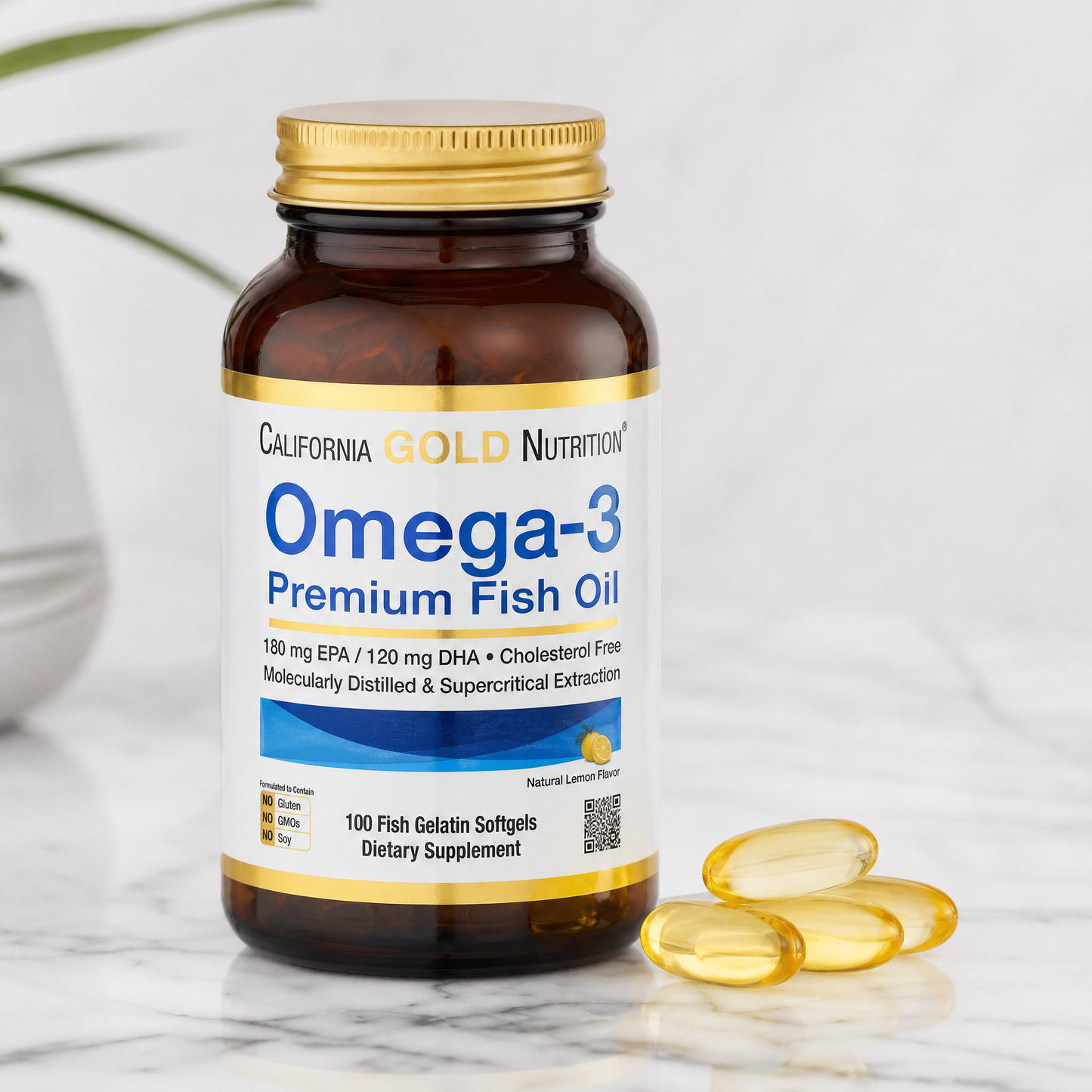 California Gold Nutrition Omega-3 魚油