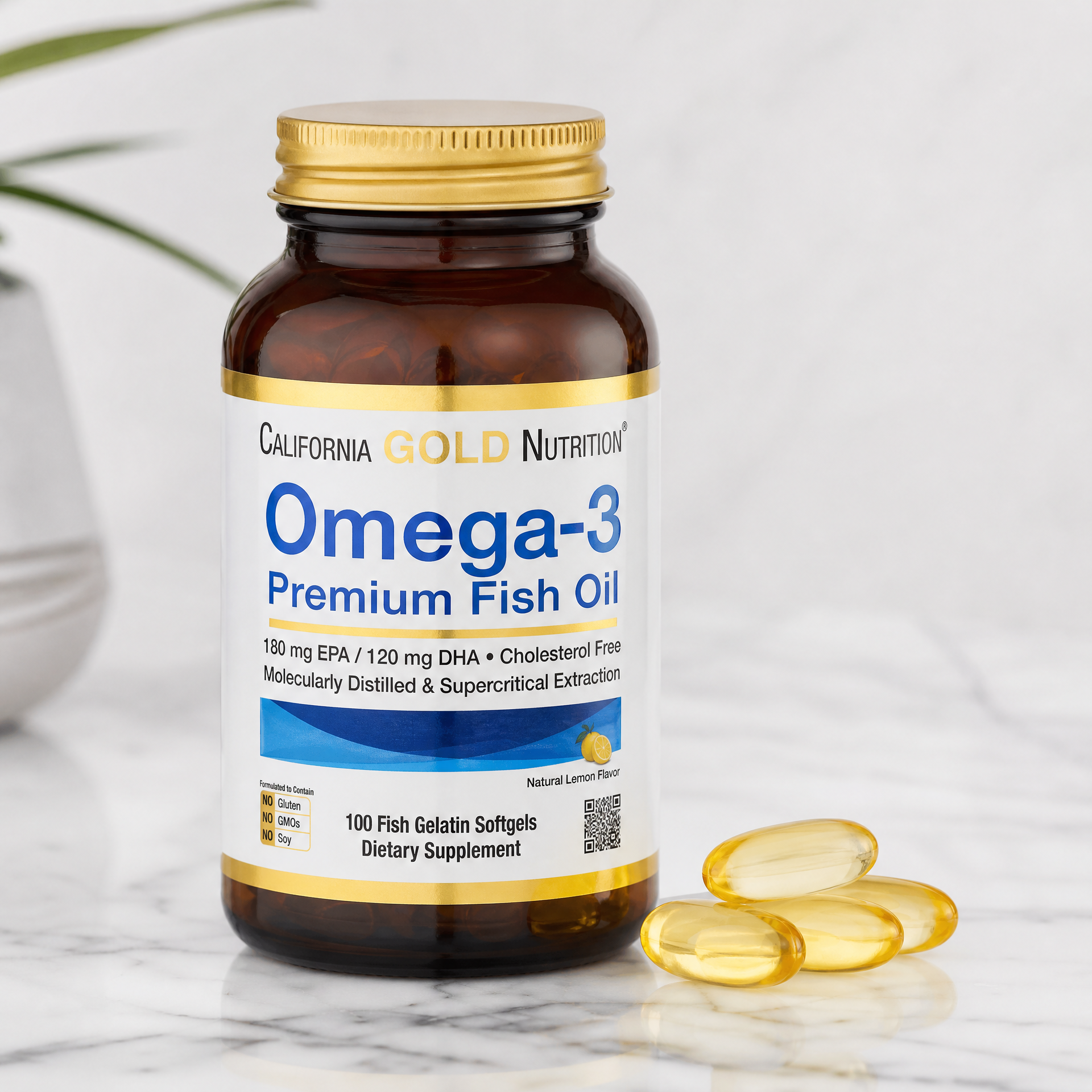 California Gold Nutrition Omega-3 魚油