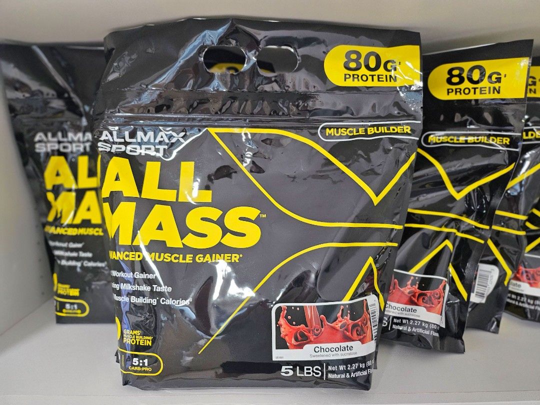 ALLMAX ALL MASS 增重蛋白粉 Whey Protein (6磅) | 80g蛋白極速增重