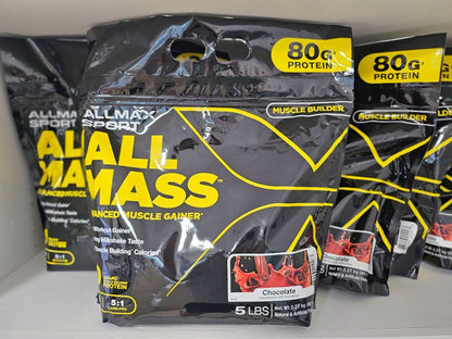 ALLMAX ALL MASS 增重蛋白粉 Whey Protein (6磅) | 80g蛋白極速增重